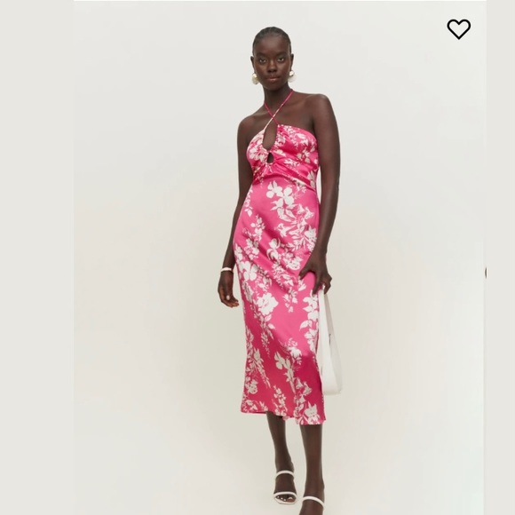 🌿|NWT| Reformation Antoni Silk Dress - Picture 6 of 16